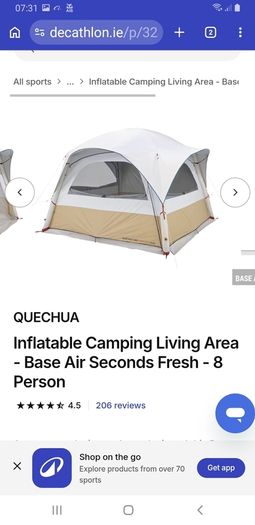 Camping Shelter Inflatable  Tent