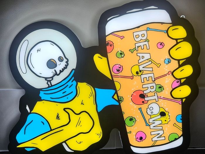 Official Beavertown Brewery Illuminated LED Wall Sign New Boxed
