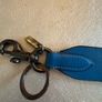 Coach blue genuine leather Keyring Image 2