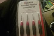 Precision screwdrivers set new.