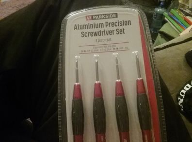 Precision screwdrivers set new.