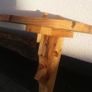 Rustic Country Stove Mantel / Floating Shelf Image 9