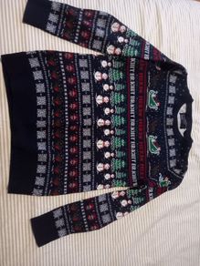 christmas jumper by Next size 8-9yrs brand new