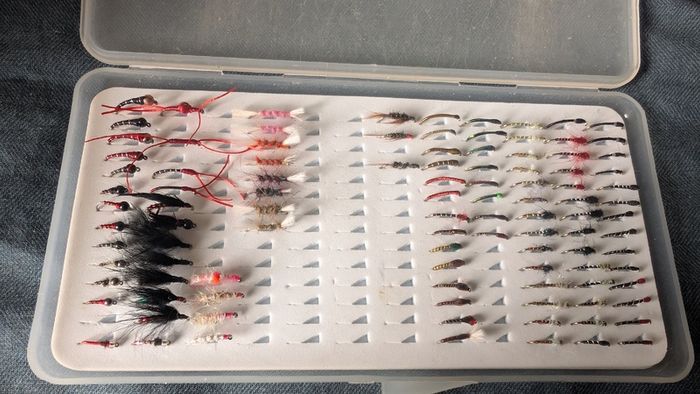 600 Flies in 8 fly boxes