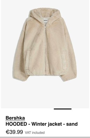 Bershka HOODED - Winter jacket