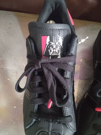 Adidas Superstar Star Wars Darth Vader Trainers Very Very Rare New Boxed