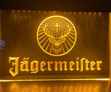 Jagermeister Neon Light