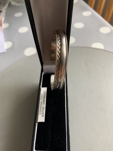 Solid Sterling Silver Bangle