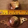white metal tea strainer Image 3