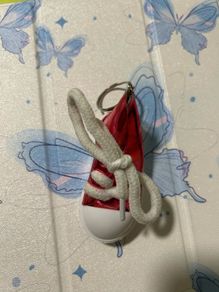 Shoe keychain