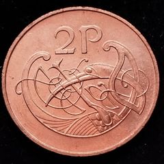Ireland - 1971 - 2 Pence - KM.21 - AU - [661]
