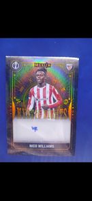 2024-25 Topps Merlin Nico Williams "Mystic Nights" Gold Auto /50