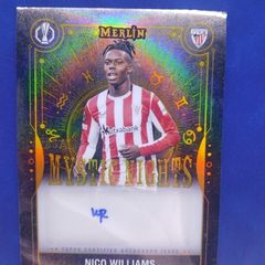 2024-25 Topps Merlin Nico Williams "Mystic Nights" Gold Auto /50
