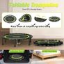Foldable Mini Trampoline, 40''/48'' Rebounder Trampoline for Adults & Kids, 440lbs Capacity Indoor Fitness Workout Exercise Equipment' Image 5