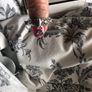 costume ring with dangely stone Image 2