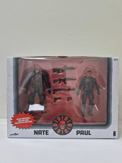 Die! Die! Die! Bloody Nate & Paul 4.5" Figures 2-Pack McFarlane Skybound Image