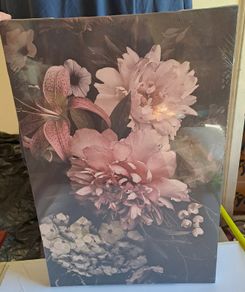 Floral Large Stretched Canvas