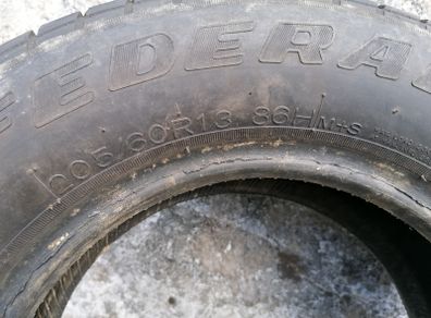 Ford Capri vintage classic sized car, 2 x tyre 205/60/13