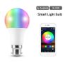 Bluetooth Dimmable RGBW Smart Light LED Bulb APP Remote Control Lamp B22 9W Image 2