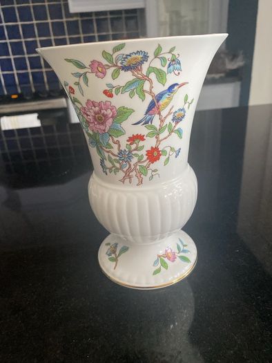 Aynsley large cottage garden vase wi