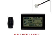 Brand new Ebike Display KT LCD3 LCD3U Display 24V36V48V72V with USB Intelligent Meter for Electric Bicycle Hub Motor Conversion Kit