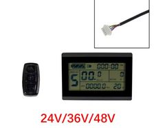 Brand new Ebike Display KT LCD3 LCD3U Display 24V36V48V72V with USB Intelligent Meter for Electric Bicycle Hub Motor Conversion Kit