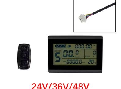 Brand new Ebike Display KT LCD3 LCD3U Display 24V36V48V72V with USB Intelligent Meter for Electric Bicycle Hub Motor Conversion Kit