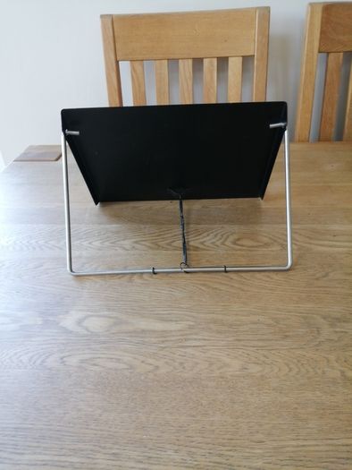 Bookstand Stainless Steel/Black