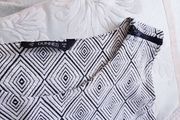 Black &amp; White Sleeveless Top - Size 14