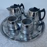 Vintage Swan Brand Willowave Aluminium Tea Set Image 9