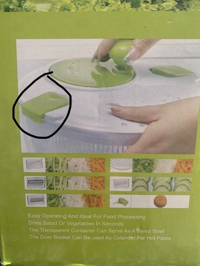 salad spinner brand new