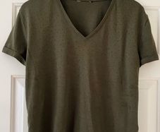 Size 10 Dark Green Top by Marks&Spencer