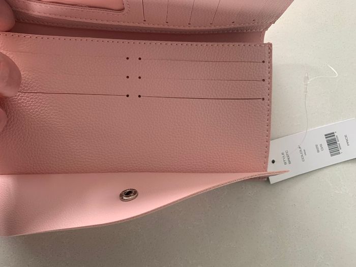Brand New French Connection Pink Slim Line Wallet
