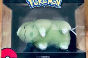 Pokemon Sleeping Chikorita  &amp; Leafeon Plush