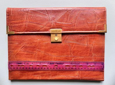Vintage retro document carrier