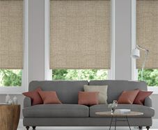 BNIB Custom Made Hopsack Roller Blind