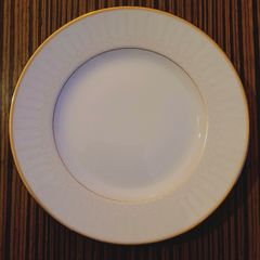 Vintage Waterford "lismore" salad plates x 5