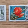 350 Postage Stamps Image 4