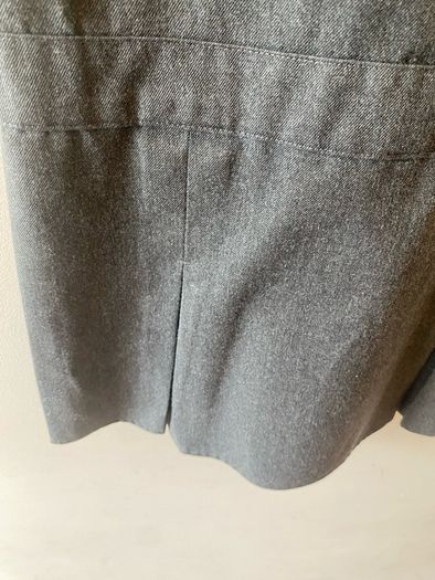 M&S grey pinafore (as new) age 8-9