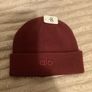 ALO yoga hat / red wine color/ new Image 3
