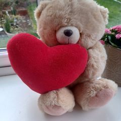 Large Forever Friends Heart Bear