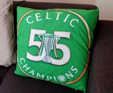 Celtic FC 55 Champions Cushion