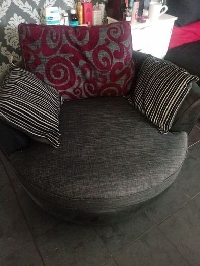 2 large armchairs