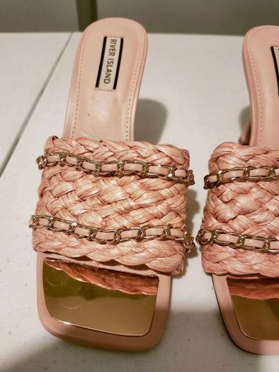 River Island mules reduced