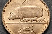 Ireland 1965 1/2 d Half Penny UNC