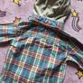 12-18m, Rocha Little Rocha Hooded Plaid Shirt Image 6