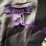 Forest faux leather dress: Oasis size 12 Image 4