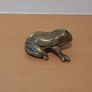 Antique solid brass frog, ashtray or earring holder Image 6