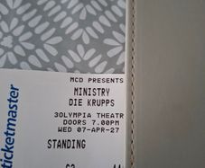Ministry Ticket