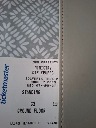 Ministry Ticket
